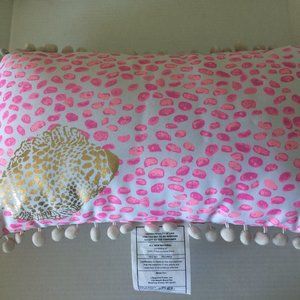 Lilly Pulitzer "Cones & Shells" 2-sided Accent Pillow
